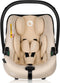 Lionelo Astrid i-Size SET - Autostoeltje 40-87 cm - ISOFIX-Basis - ADAC Getest - R129 i-Size - Beige