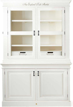 Riviera Maison Buffetkast - Kast - New England Fish Market Cabinet - Wit