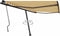 vidaXL - Luifel - vrijstaand - handmatig - uittrekbaar - 300x250 - cm - crèmekleurig