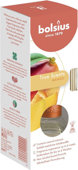 Bolsius Geurstokjes True Scents Mango 45 ml