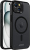 Accezz Rugged Frosted Backcover - MagSafe - Schokabsorberend - Zwart