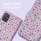 iMoshion Hoesje Geschikt voor Samsung Galaxy A51 Hoesje Met Pasjeshouder - iMoshion Design Bookcase smartphone - Meerkleurig / Purple Flowers