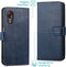 imoshion Hoesje Geschikt voor Samsung Galaxy Xcover 5 Hoesje Met Pasjeshouder - imoshion Luxe Bookcase - Donkerblauw