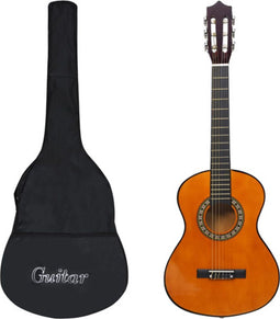 vidaXL - Gitaar - klassiek - beginner - kinderen - met - tas - 1/2 - 34"
