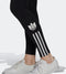 adidas 3D Trefoil High Waist Legging - Dames - Zacht en comfortabel - Zwart/Wit