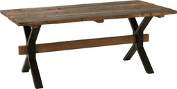 J-Line eettafel Verouderd - hout - bruin