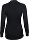 Avento Thermoshirt - Lange Mouw - Dames - Zwart - Maat 44