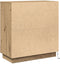vidaXL - Sideboard - met - LED - Artisan - Eik - 71x34,5x75 - cm - Geengineerd - Hout