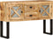 vidaXL - Dressoir - 110x30x74 - cm - ruw - mangohout