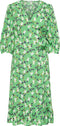 ONLY ONLOLIVIA - Wikkeljurk - 3/4 Mouwen V-Hals Pofmouwen - Maat XS