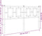 vidaXL - Hoofdbord - 135 - cm - metaal - zwart