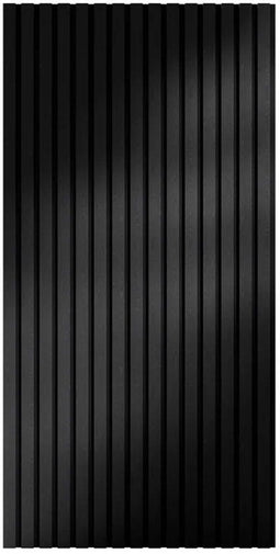Juskys Akoestische Wandpanelen - Set van 4 - Dikte 1.80 cm - Donkergrijs (set van 4)