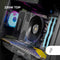 Mars Gaming MCPUX4 - Cooling Base voor Laptop - Ø 12 cm - Zwart
