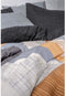 King Reinforced - Dekbedovertrekset - 240 x 220 cm 100% katoen - Grijs (2 stuks)