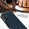 Selencia Samsung Galaxy A15 - Echt Lederen Bookcase - 3 Pashouders - Donkerblauw
