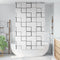 vidaXL - Doucherolgordijn - 130x240 - cm - stofbreedte - 126 - cm