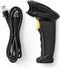 Nedis Barcode Scanner – 1D Laser – Bedraad – USB 2.0 – Plug & Play – Zwart
