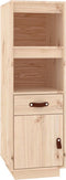 vidaXL - Hoge - kast - 34x40x108,5 - cm - massief - grenenhout