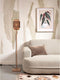 GOOD&MOJO Vloerlamp Bhutan - Bamboe/Zwart - 20x20x135cm - - Staande lampen voor Woonkamer - Slaapkamer