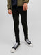 JACK&JONES JUNIOR JJILIAM JJORIGINAL AM 829 NOOS JNR - Slim Fit Jeans - Zwart - Maat 164