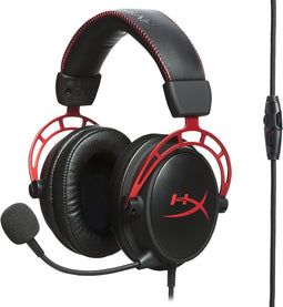 HyperX Cloud Alpha - Gaming Headset - Dual Chamber Drivers - Rood/Zwart