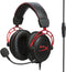 HyperX Cloud Alpha - Gaming Headset - Dual Chamber Drivers - Rood/Zwart