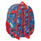 Kinderrugzak Spider-Man Rood Marineblauw 27 x 33 x 10 cm 3D