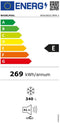 Whirlpool WVA35632NFW - Vrijstaande vrieskast - 344L No Frost