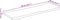 vidaXL - Tafelblad - met - natuurlijke - rand - 140x40x3,8 - cm - massief - mangohout