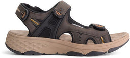 Travelin' Bergnas Heren - Wandelsandalen - Donkerbruin - Maat 43