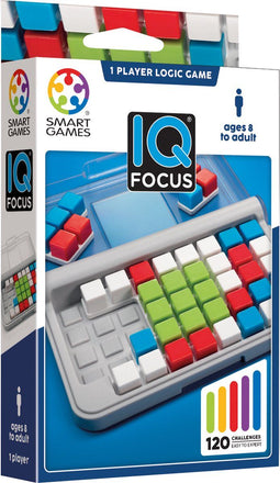 SmartGames - IQ Focus - 120 opdrachten - Denkspel