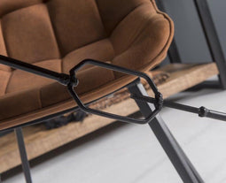 D - Livingfurn - Eetkamertafel Strong - U-Poten - Mango Hout - 240x100 cm