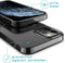 iMoshion Hoesje Geschikt voor iPhone 12 Pro / 12 Hoesje Siliconen - iMoshion Design hoesje - Transparant / Zwart / Line Art Woman Black