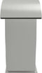 vidaXL - Zwembadfontein - met - LED's - 22x60x70 - cm - roestvrij - staal - 304