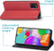iMoshion Hoesje Geschikt voor Samsung Galaxy A41 Hoesje Met Pasjeshouder - iMoshion Slim Folio Bookcase - Rood