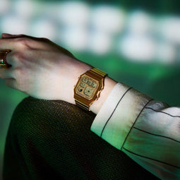 Casio A130WEG-9AEF - Polshorloge - Digitaal uurwerk met 24 uurs weergave - Unisex