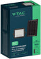 V-TAC VT-54W - LED Solar Floodlight - 50W 700 Lumen IP65 Waterdicht Zwart