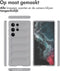 iMoshion Hoesje Geschikt voor Samsung Galaxy S23 Ultra Hoesje Siliconen - iMoshion EasyGrip Backcover - Grijs