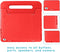 imoshion Tablet Hoes Kinderen - Geschikt voor Lenovo Tab M10, Lenovo Tab P10 - Kidsproof Backcover met handvat - Rood