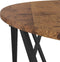 vidaXL - Salontafel - - - Vintage - Stijl, - 80x80x42 - cm, - Gemaakt - uit - Engineered - Wood