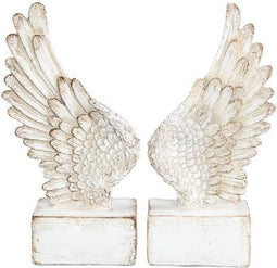 PTMD Mender Kerstmis Boekenouder - 25 x 6 x 24 cm - Poly - Grijs