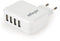 EnerGenie EG-U4AC-02 - USB lader - 4 poorts 15W - Wit