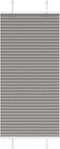 vidaXL - Plissé - rolgordijn - 55x100 - cm - stofbreedte - 54,4 - cm - antraciet