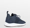 PS Poelman ROBIN - Heren Sneakers - Vetersluiting - Donker Blauw - Maat 41