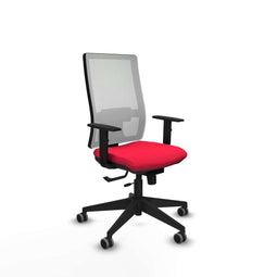 Piqueras y Crespo 1D066G0 - Bureaustoel - Verstelbare hoogte met armleuning - Rood
