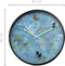 Wandklok 30cm-Stil-Blauw-Plastic-NeXtime Pond
