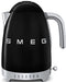 Smeg KLF04BLEU - Waterkoker - 7 temperatuurinstellingen - Zwart