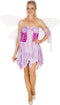 dressforfun - Vrouwenkostuum betoverende fee L - sexy jurk met armwarmers en haarband