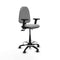 Piqueras y Crespo B2D01RP - Bureaustoel - Hoogteverstelbaar met armleuning - Lichtgrijs
