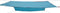 vidaXL - Kampeerluifel - waterdicht - 300x294 - cm - blauw